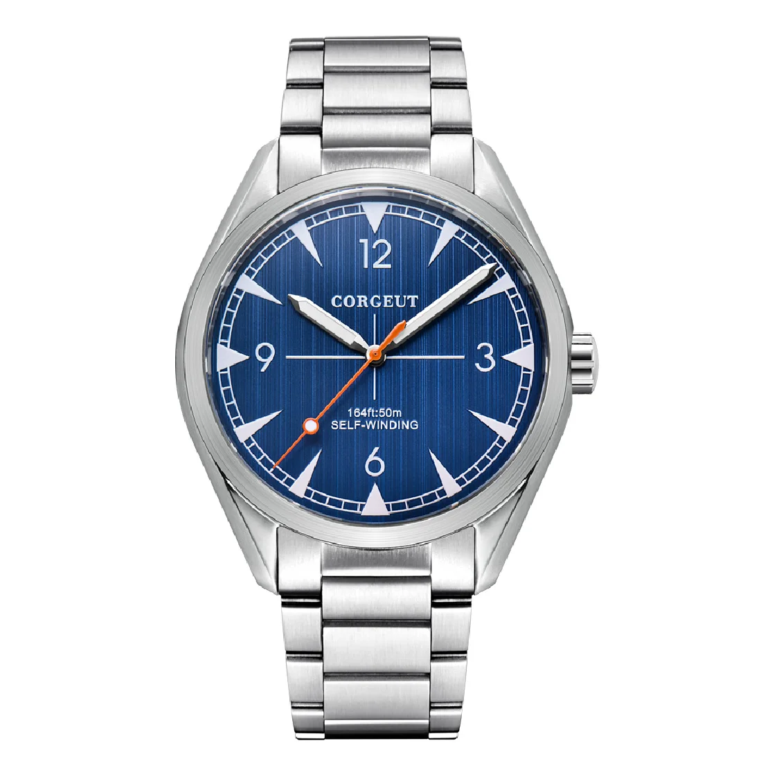 Corgeut 41mm Watch Men Clock MIYOTA Automatic Full Steel Blue Dial Mechanical Sapphire Glass Men Wristwatch Luxury Top Brand
Corgeut 41mm Watch Men Clock MIYOTA Automatic Full Steel Blue Dial Mechanical Sapphire Glass Men Wristwatch Luxury Top Brand