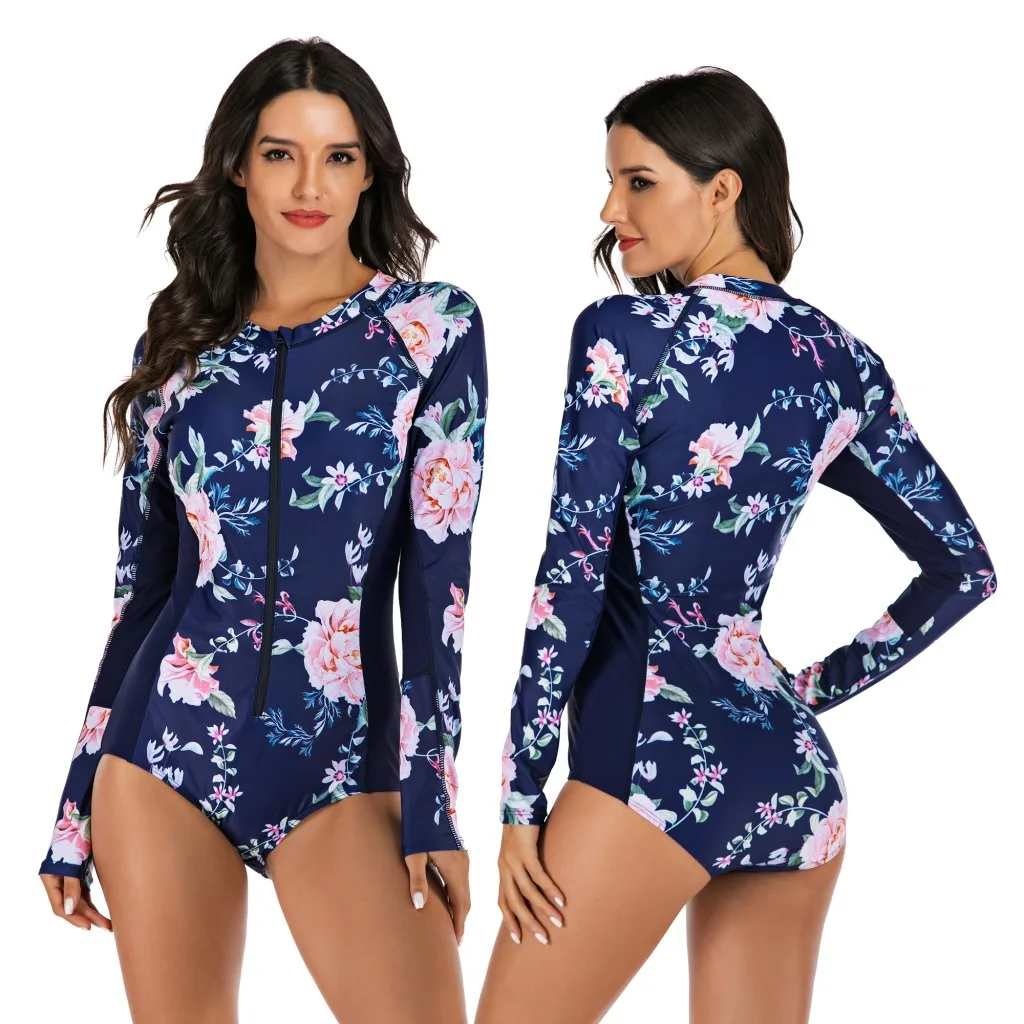 Women's Swimwear 2022 Summer Surf Suit One-Piece Long Sleeved Women's Swimsuit Swimsuit Diving Suit
Women's Swimwear 2022 Summer Surf Suit One-Piece Long Sleeved Women's Swimsuit Swimsuit Diving Suit