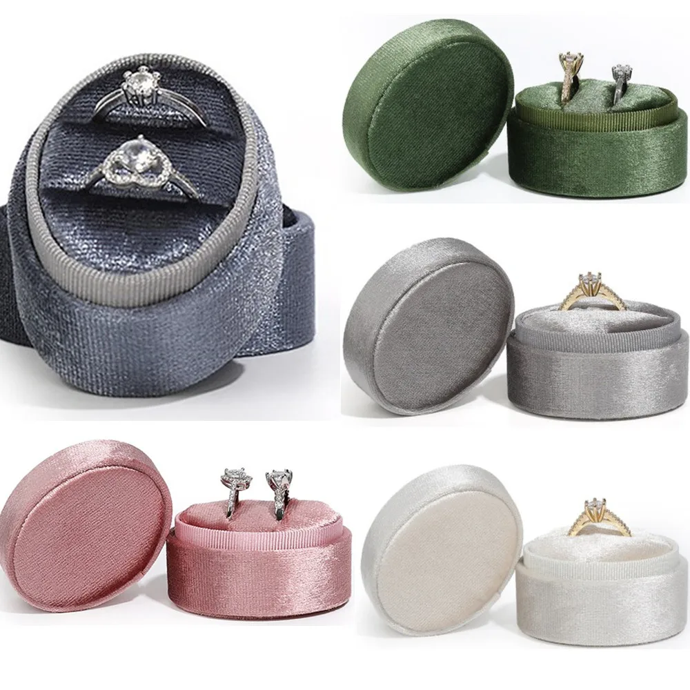 Vintage Oval Flannel Velvet Single Double Ring Box With Detachable Lid Earrings Rings Proposal Engagement Wedding Ceremony Gifts
Vintage Oval Flannel Velvet Single Double Ring Box With Detachable Lid Earrings Rings Proposal Engagement Wedding Ceremony Gifts