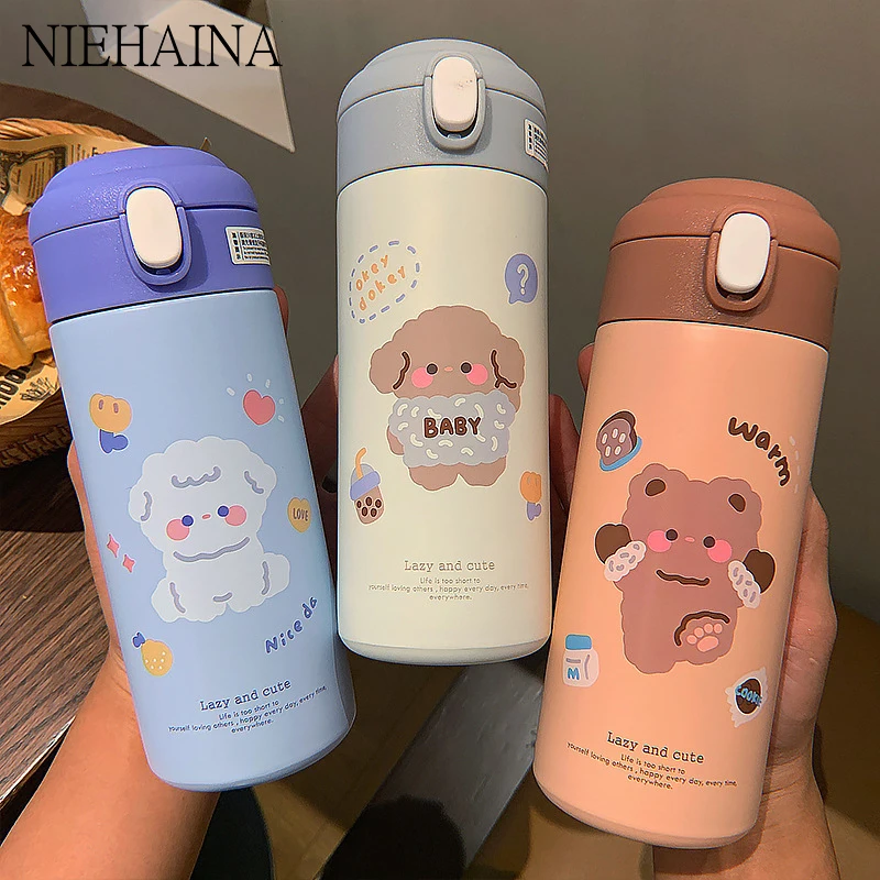 Tumbler Thermal Insulation Carrying Stainless Steel Insulated Cup Simple And Cute Straw For Students Thermal Bottle
Tumbler Thermal Insulation Carrying Stainless Steel Insulated Cup Simple And Cute Straw For Students Thermal Bottle