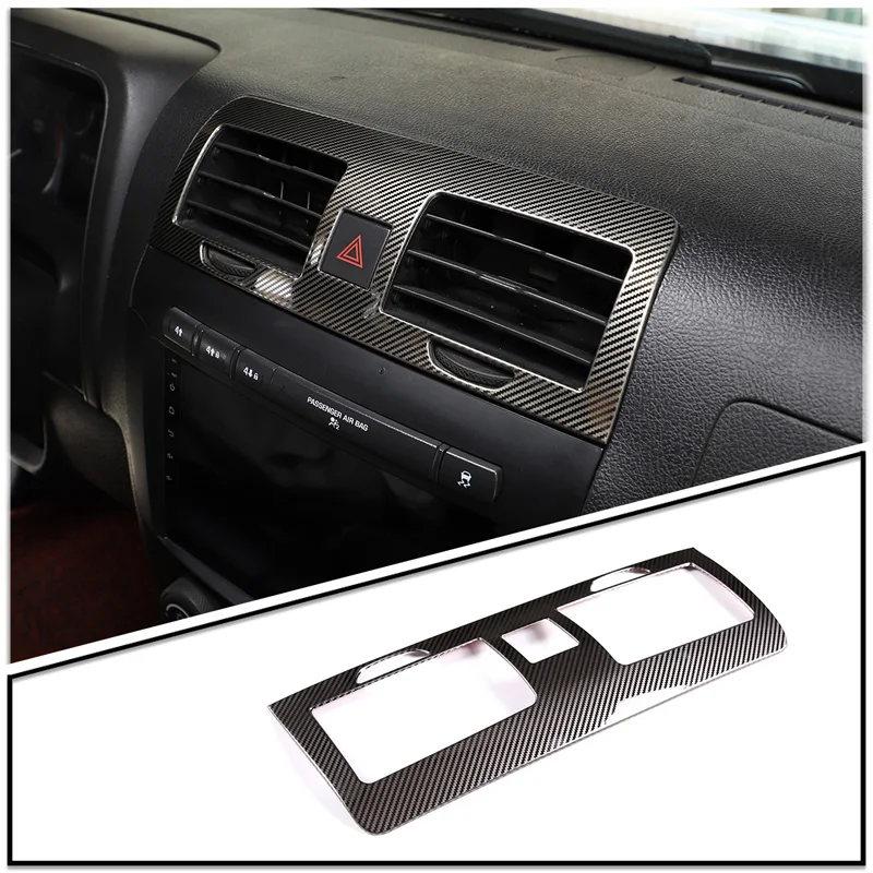 Stainless Carbon Fiber Car Central Control Air Conditioning Air Outlet Frame Trim Cover For Hummer H3 2005 -2009 Auto Accessoire
Stainless Carbon Fiber Car Central Control Air Conditioning Air Outlet Frame Trim Cover For Hummer H3 2005 -2009 Auto Accessoire