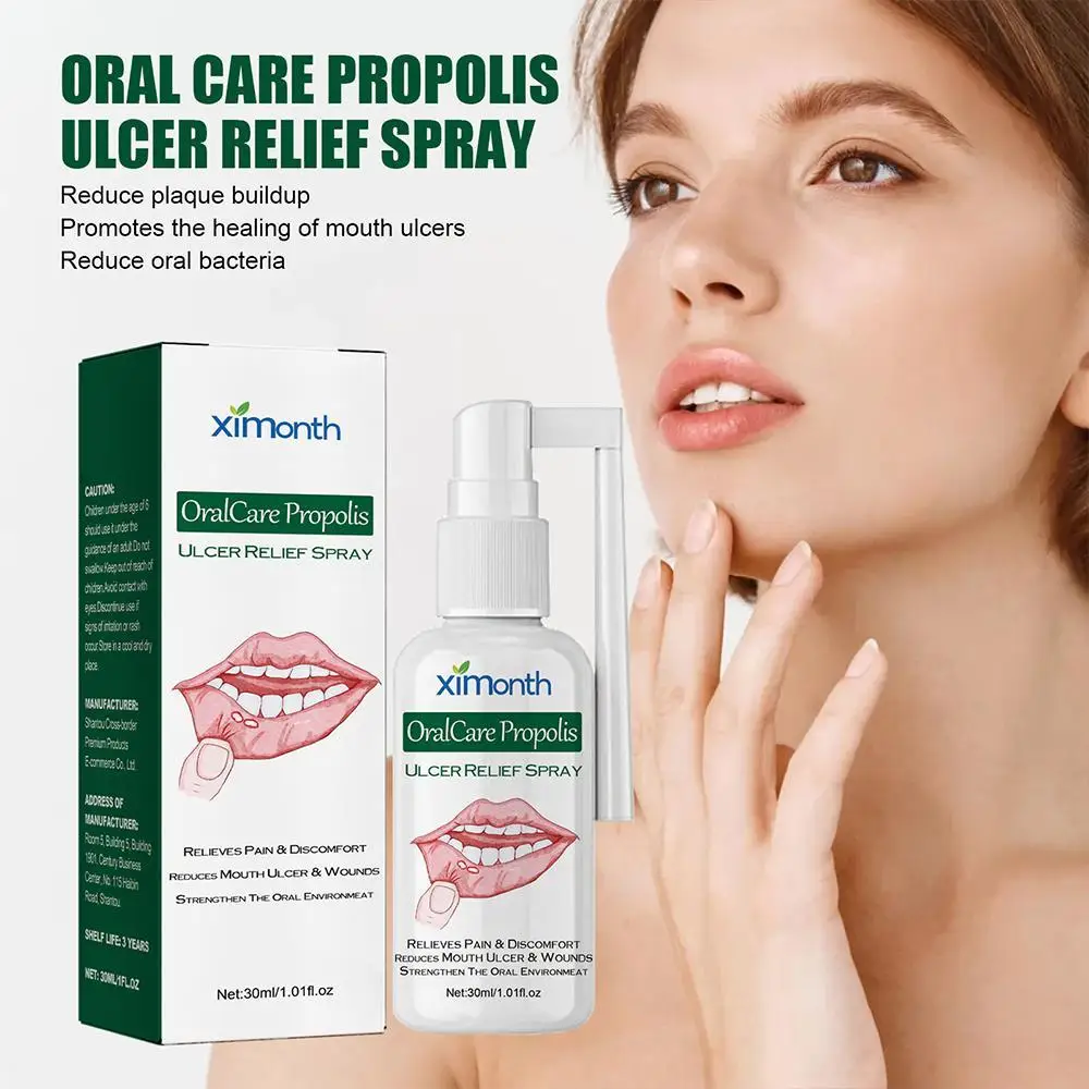 Mouth Ulcer Relief Spray 30ml/Bottle Treatment Fast Pain Relief Non Stinging For Mouth Health Care
Mouth Ulcer Relief Spray 30ml/Bottle Treatment Fast Pain Relief Non Stinging For Mouth Health Care