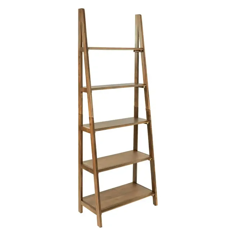 OSP Furniture Bandon Ladder Bookcase in Ginger BrownFor Bathroom Living Accessories
OSP Furniture Bandon Ladder Bookcase in Ginger BrownFor Bathroom Living Accessories