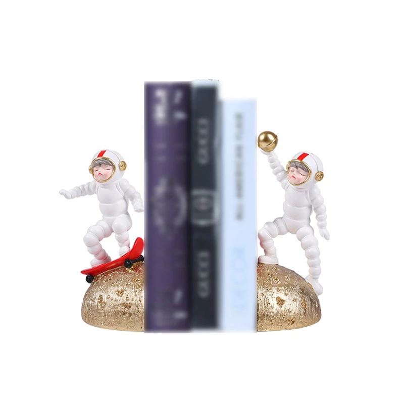 Bookend Creative Astronaut Book Stand Bookend Statues Light Luxury Book Holder Storage Desktop Book Baffle
Bookend Creative Astronaut Book Stand Bookend Statues Light Luxury Book Holder Storage Desktop Book Baffle