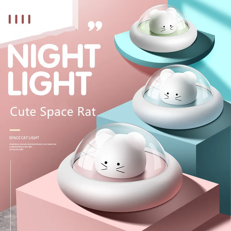 Cute Rat LED Pat Night Light USB Charging Smart Home Bedside Night Light Feeding Light Children's Gift Energy Saving Table Lamp
Cute Rat LED Pat Night Light USB Charging Smart Home Bedside Night Light Feeding Light Children's Gift Energy Saving Table Lamp
