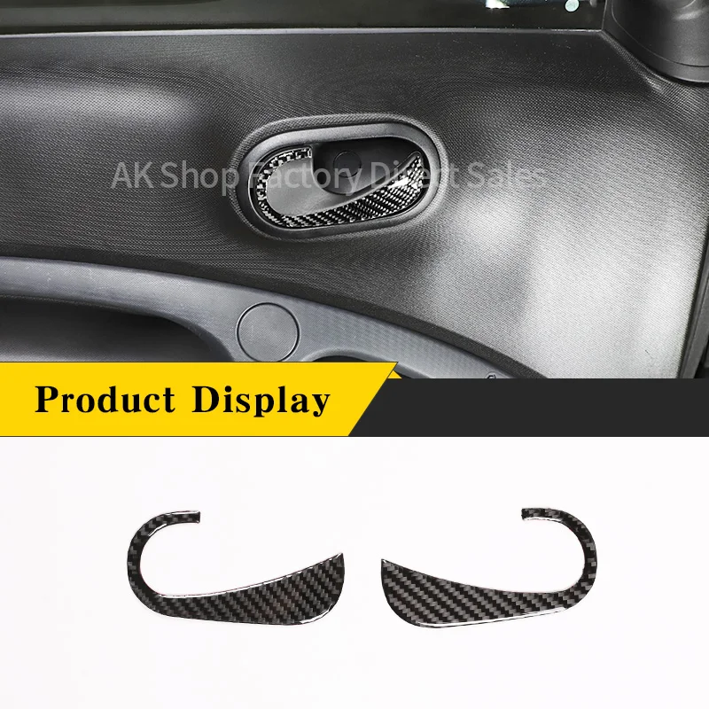For Mercedes Benz Smart 2016-2021 Real Carbon Fiber Car Inner Door Handle Panel Cover Decorative Sticker Car Accessories
For Mercedes Benz Smart 2016-2021 Real Carbon Fiber Car Inner Door Handle Panel Cover Decorative Sticker Car Accessories