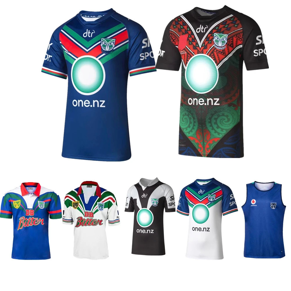 

New Zealand 2023 2024 rugby jersey Warriors Indigenous heritage Rugby shirt Retro t-shirt Jerseys singlet Custom name and number