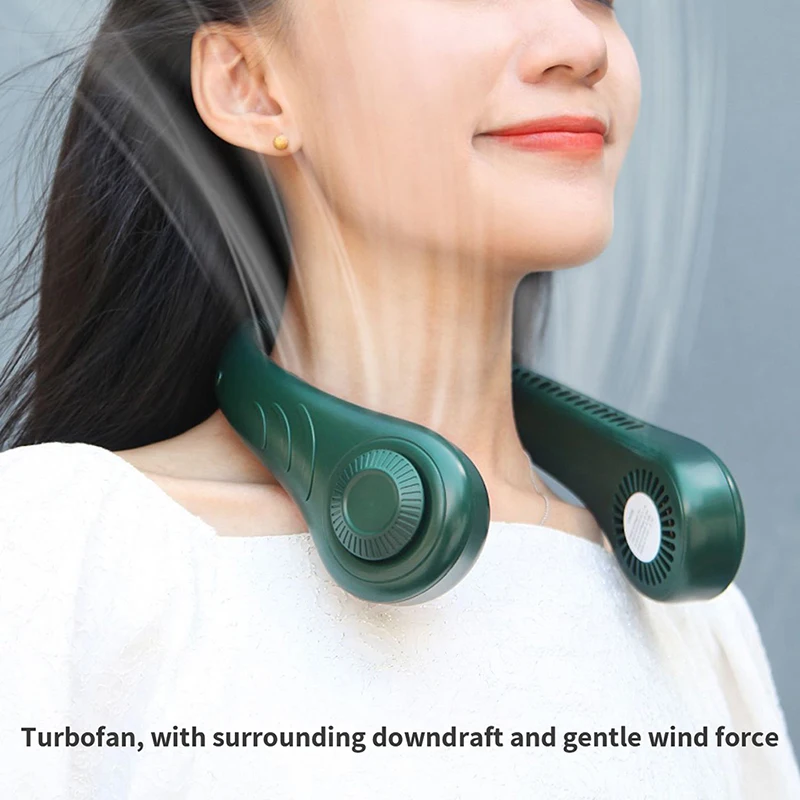 Summer Mini Sports Fan Halter USB Charging Electric Portable Hanging Small Neck Fan Student Bladeless Fan For Women Men
Summer Mini Sports Fan Halter USB Charging Electric Portable Hanging Small Neck Fan Student Bladeless Fan For Women Men