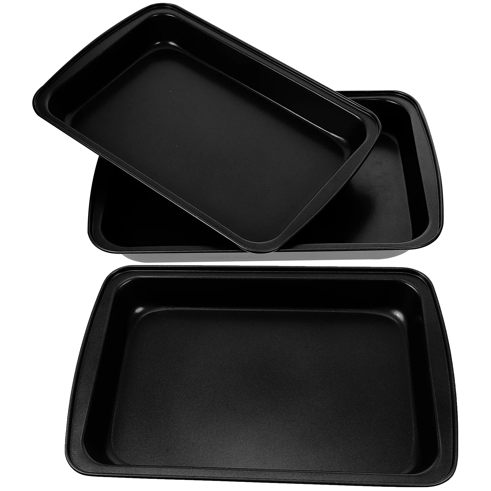 3Pcs Kitchen Cake Pan Cake Small Multi-function Pizza Plate Non Stick Sheet Pan for Daily Kitchen Bakery
3Pcs Kitchen Cake Pan Cake Small Multi-function Pizza Plate Non Stick Sheet Pan for Daily Kitchen Bakery