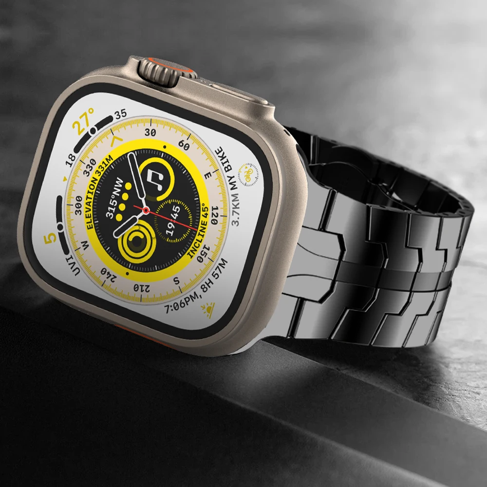 Ремешок из нержавеющей стали для Apple Watch Ultra, браслет для Apple Watch Series 8 7 6 5 4 3, 49 мм 45 мм 44 мм 42 мм
Ремешок из нержавеющей стали для Apple Watch Ultra, браслет для Apple Watch Series 8 7 6 5 4 3, 49 мм 45 мм 44 мм 42 мм