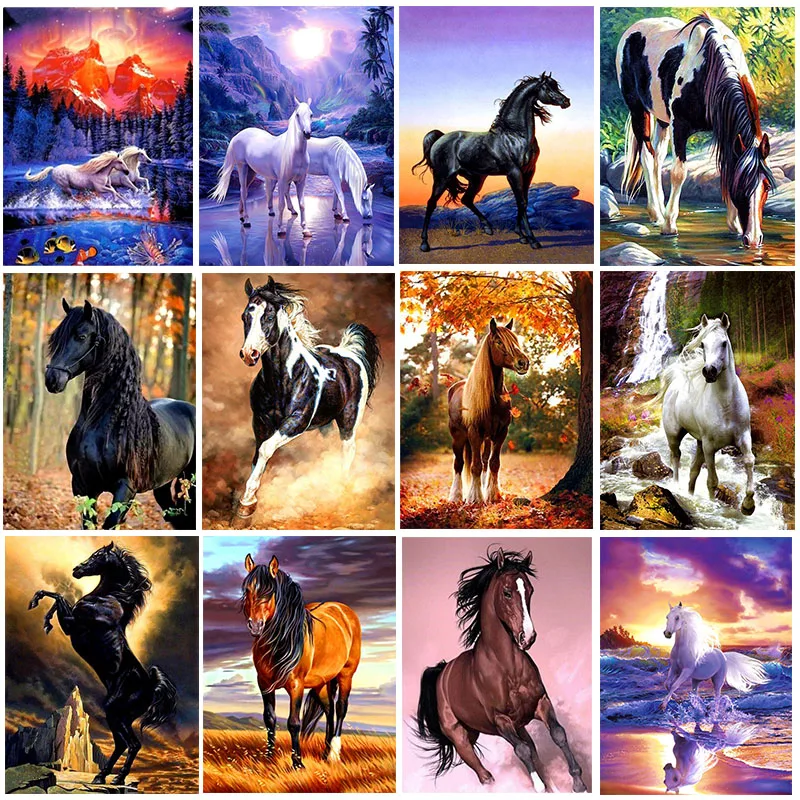 DIY Diamond Painting Horse Mosaic Art 5D Diamond Embroidery Animal Full Square/Round Picture Rhinestones Cross Stitch Home Decor
DIY Diamond Painting Horse Mosaic Art 5D Diamond Embroidery Animal Full Square/Round Picture Rhinestones Cross Stitch Home Decor