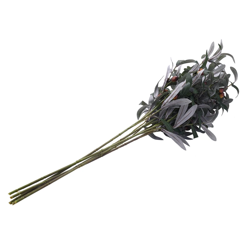 5 Pcs 28 inch Green Olive Artificial Plants Branches Fruits Fake Flowers Branch Leaves for Home Office Crafts Decoration Greens
5 Pcs 28 inch Green Olive Artificial Plants Branches Fruits Fake Flowers Branch Leaves for Home Office Crafts Decoration Greens