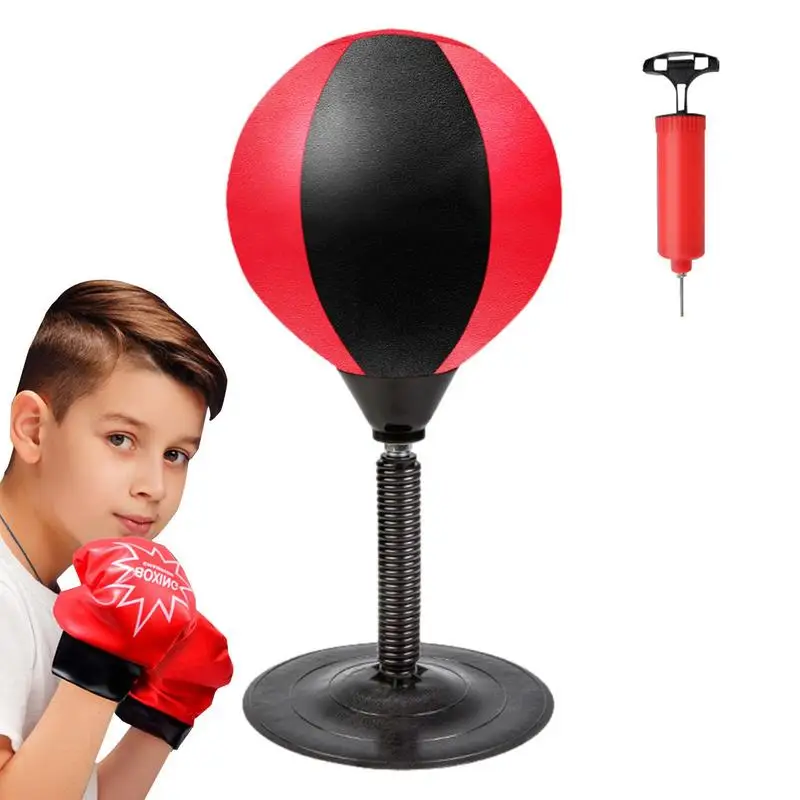 Children's Boxing Speed Balls Reaction Target Desktop Vent Balls with Suction Cup Household Decompression Fight Training Device
Children's Boxing Speed Balls Reaction Target Desktop Vent Balls with Suction Cup Household Decompression Fight Training Device