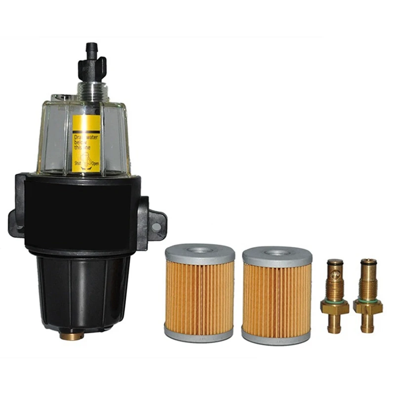UF-10K Fuel Filter Water Separator Assembly and 2 Pcs Extra Filter Yacht Boat Engine Outboard Motors Fuel Tank 
UF-10K Fuel Filter Water Separator Assembly and 2 Pcs Extra Filter Yacht Boat Engine Outboard Motors Fuel Tank