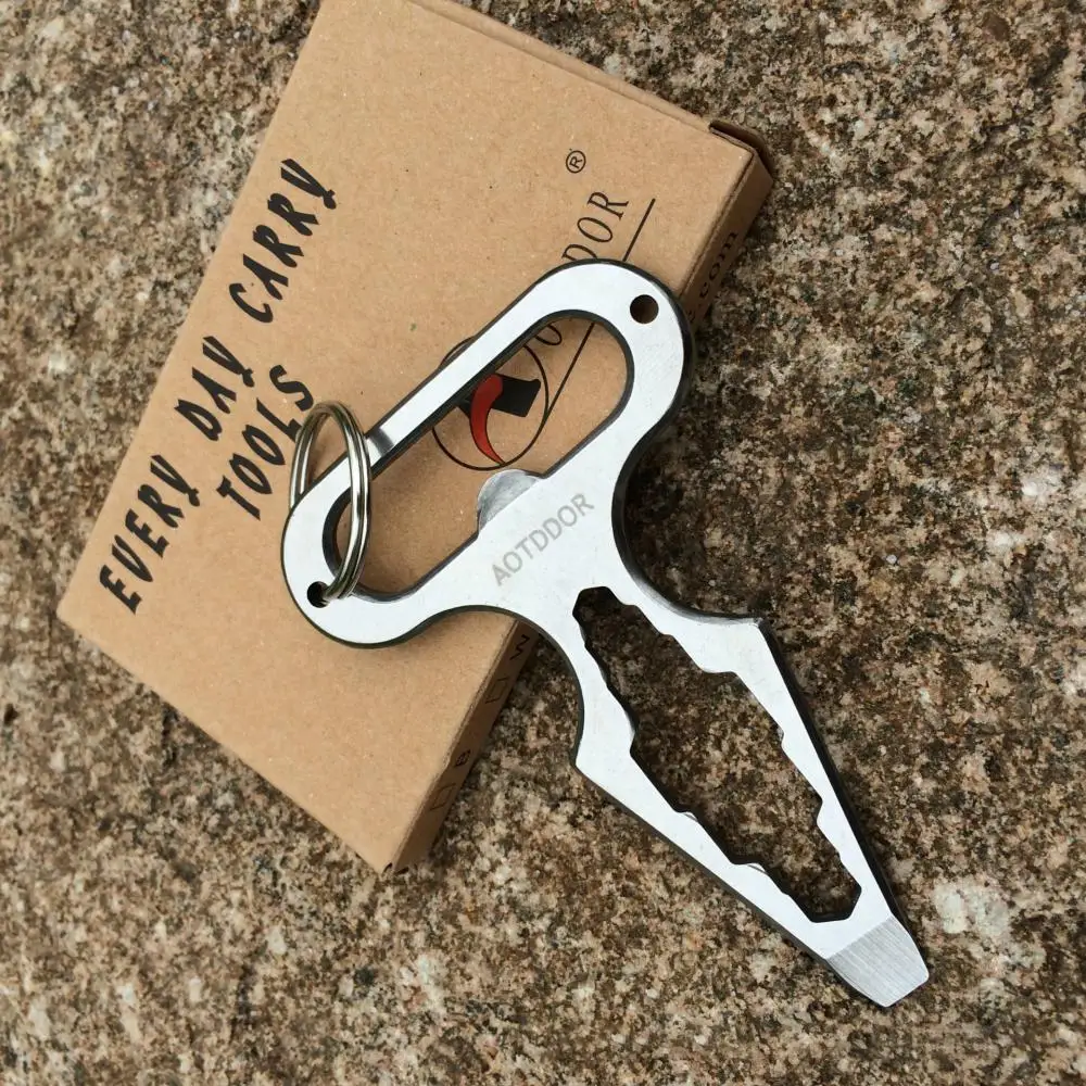Portable Camping EDC Defense Tool Outdoor Self-defense Multi Functional Combined Wrench Bottle Opener Camping Tool Equipment
Portable Camping EDC Defense Tool Outdoor Self-defense Multi Functional Combined Wrench Bottle Opener Camping Tool Equipment
