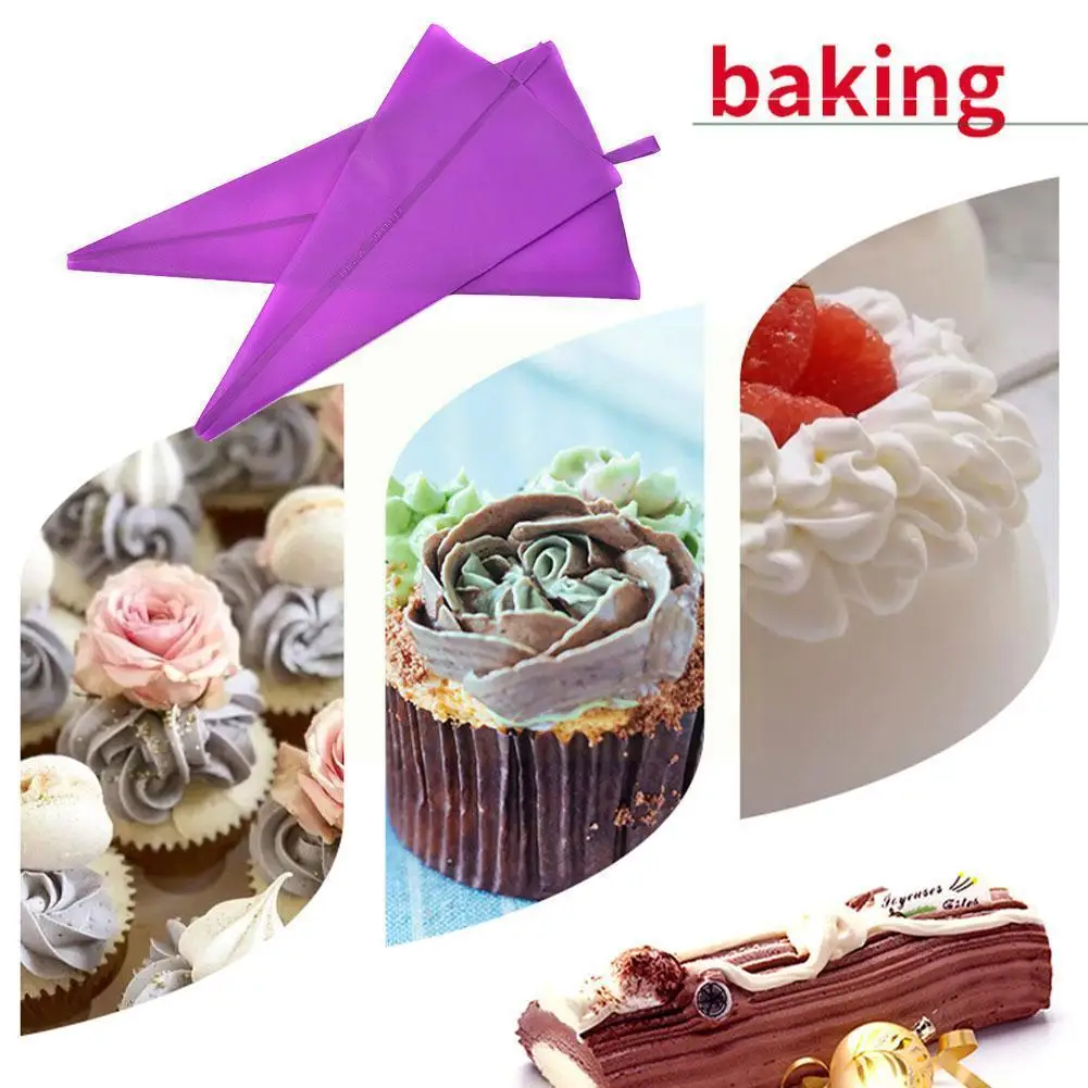 4 Sizes Purple Silicone Piping Bag Reusable Icing Cream Tool Hanging Decorating Fondant Diy Craft Bags Bags Sugar Cake Past D5n5
4 Sizes Purple Silicone Piping Bag Reusable Icing Cream Tool Hanging Decorating Fondant Diy Craft Bags Bags Sugar Cake Past D5n5
