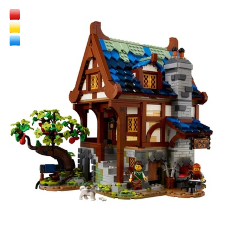 NEW 2164pcs Building Block Toy Creative City Street View Medieval Blacksmith 21325 Building Kit Children's Toy Birthday Gift
NEW 2164pcs Building Block Toy Creative City Street View Medieval Blacksmith 21325 Building Kit Children's Toy Birthday Gift