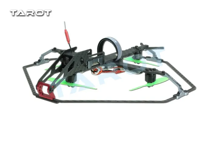 

Tarot 140 FPV Racing Drone Set CC3D Flight Controller Camera Motor ESC Propeller 5.8G 300MW AV TX Contain TL140H1