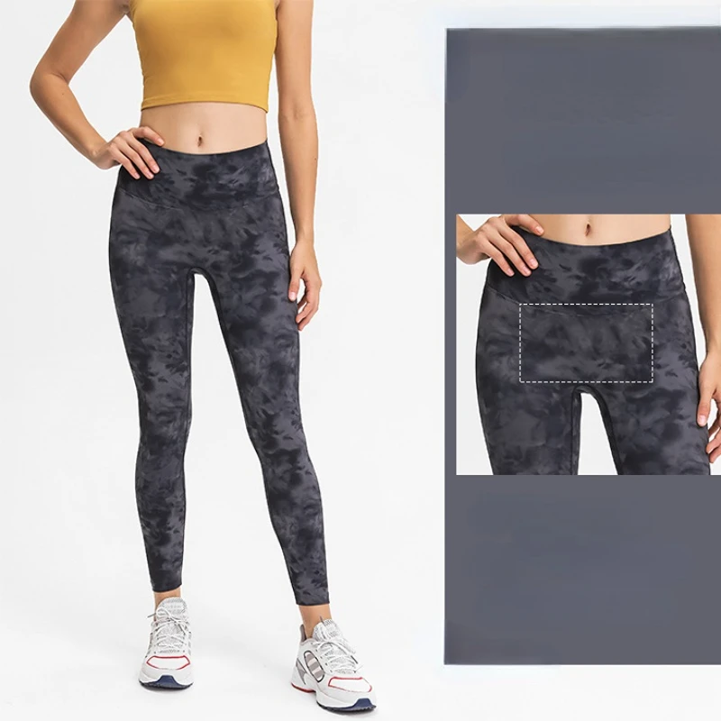 

Леггинсы Lulu Align No T Line, спортивные женские штаны для фитнеса и бега, дышащие леггинсы с эффектом пуш-ап для занятий в спортзале и йогой