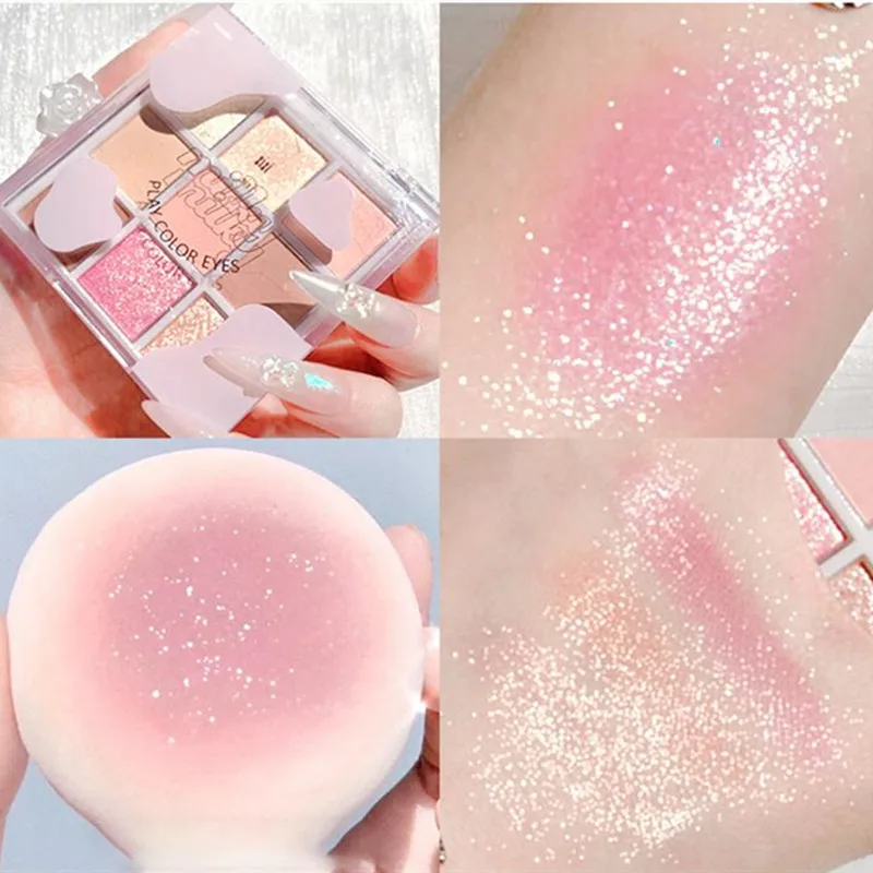 XIXI New 9 Color Eyeshadow Palette Purple Pink Color Pearly Matte Golden Glitter Eyeshadow Pallete Shiny Eye Pigments Makeup Eye
XIXI New 9 Color Eyeshadow Palette Purple Pink Color Pearly Matte Golden Glitter Eyeshadow Pallete Shiny Eye Pigments Makeup Eye