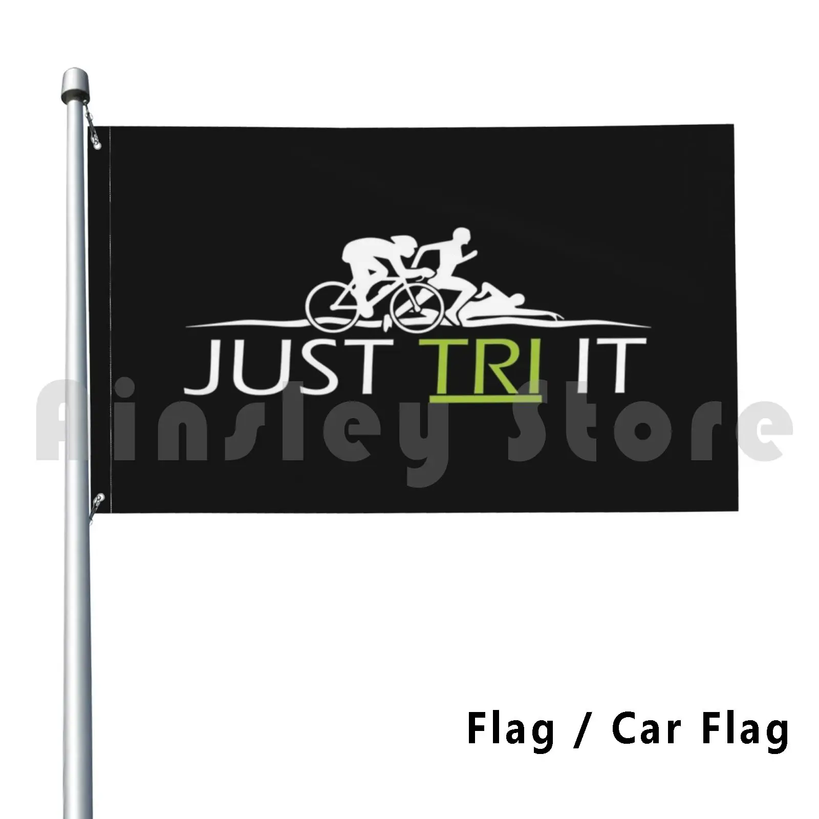 Triathlon-Just Tri It Outdoor Decor Flag Car Flag Triathlon Tri Swim Bike Run Ride Cycle Bicycle Cyclist Biking Biker
Triathlon-Just Tri It Outdoor Decor Flag Car Flag Triathlon Tri Swim Bike Run Ride Cycle Bicycle Cyclist Biking Biker