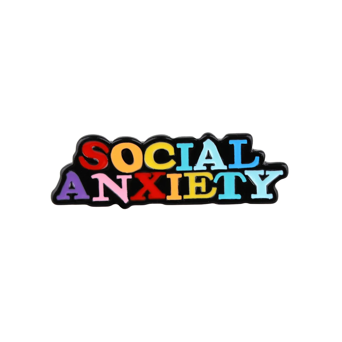 Social Anxiety Colorful Enamel Pins Lapel Pins for Backpack Men Women Brooches on Clothes Badges Decorative Accessories Gifts
Social Anxiety Colorful Enamel Pins Lapel Pins for Backpack Men Women Brooches on Clothes Badges Decorative Accessories Gifts