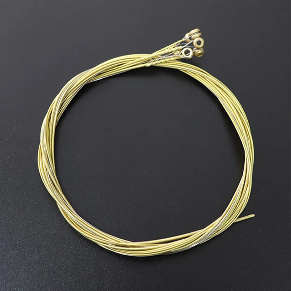 10 Sets Of 6 Guitar Strings Replacement Steel String For Acoustic Guitar 1st-6th Brass Strings 0.304/0.406/0.610/0.81/1.016/1.32
10 Sets Of 6 Guitar Strings Replacement Steel String For Acoustic Guitar 1st-6th Brass Strings 0.304/0.406/0.610/0.81/1.016/1.32