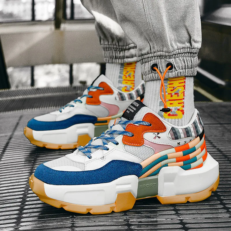 Wholesale Men Sneakers Dropshipping Men Shoes 2022 Spring Paris Fashion Week Trendy Shoes Men's Thick Sole Heightening Men Shoes
Wholesale Men Sneakers Dropshipping Men Shoes 2022 Spring Paris Fashion Week Trendy Shoes Men's Thick Sole Heightening Men Shoes