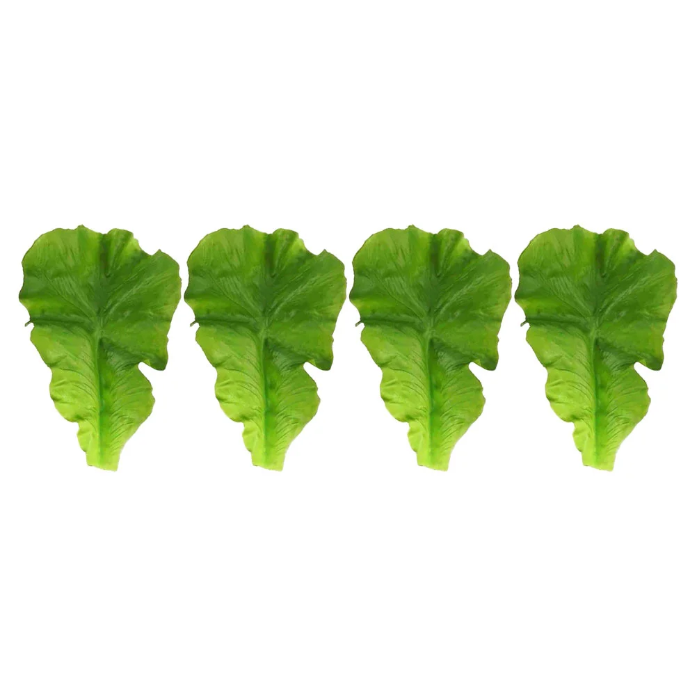 4pcs Fake Lettuce Leaf Model Decorative Food Model Restaurant Vegetable Display Prop
4pcs Fake Lettuce Leaf Model Decorative Food Model Restaurant Vegetable Display Prop
