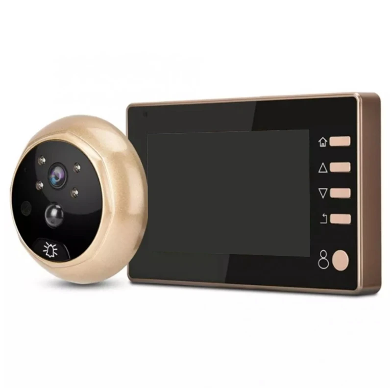 4.3Inch Doorbell Camera Motion Detection Recording Display Video Peephole Viewer Ring Doorbel
4.3Inch Doorbell Camera Motion Detection Recording Display Video Peephole Viewer Ring Doorbel