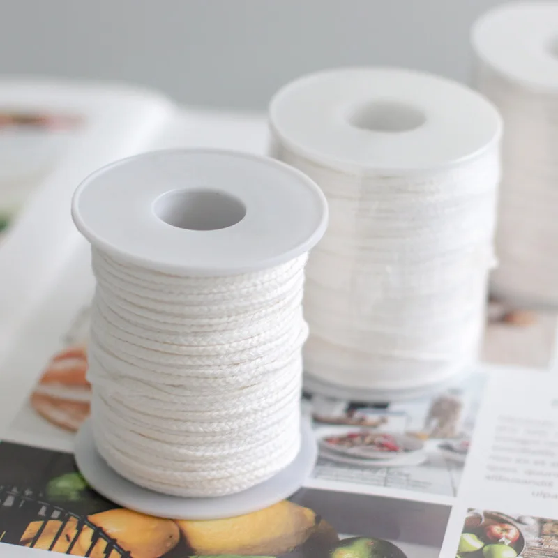 1 Roll White Candle Wick 200 Feet 61M Cotton Candle Woven Wick For DIY Candle Making Material Smokeless Wax Pure Cotton Core
1 Roll White Candle Wick 200 Feet 61M Cotton Candle Woven Wick For DIY Candle Making Material Smokeless Wax Pure Cotton Core
