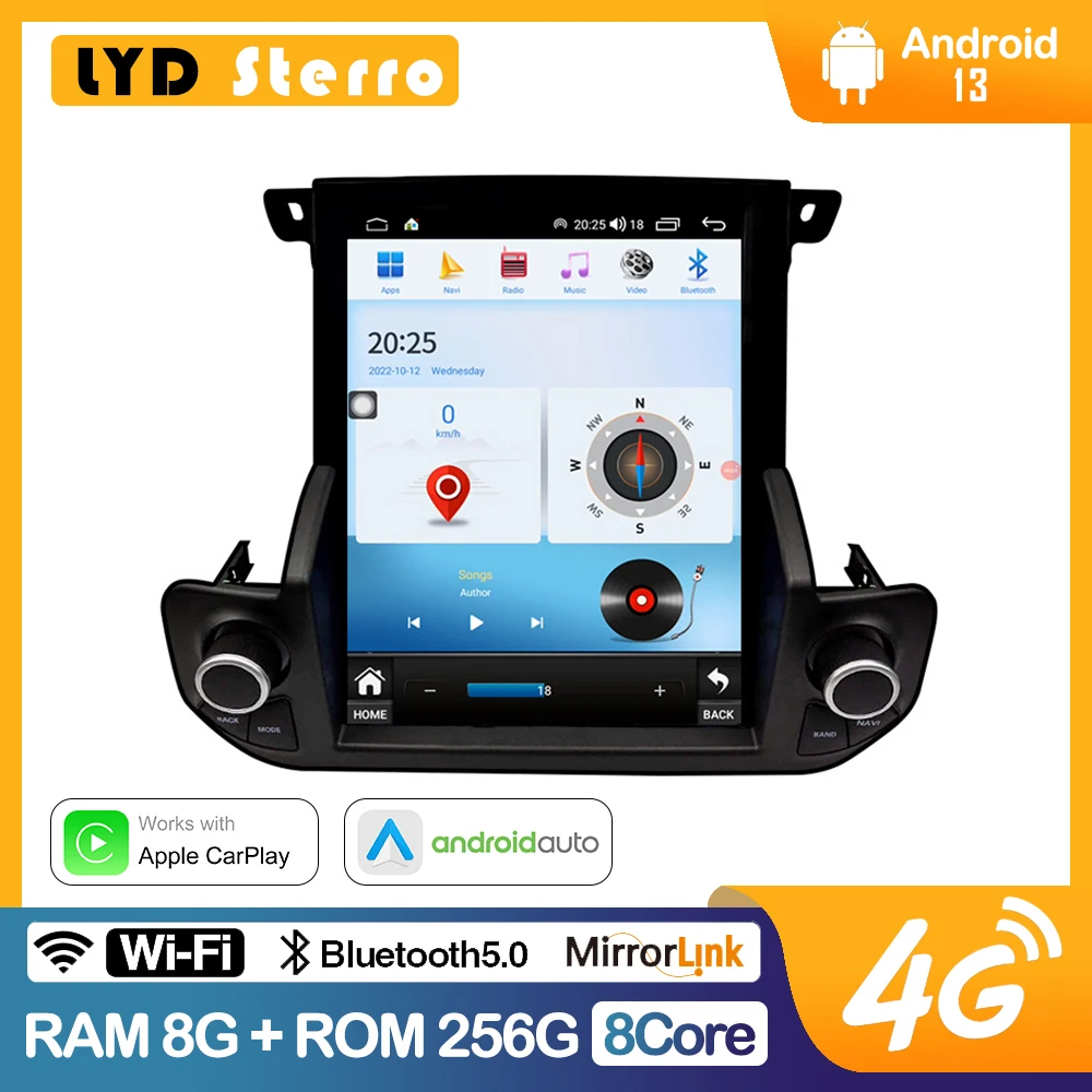 LYD Sterro Android 13 Тесла стиль экран Carplay Автомагнитола для Land Rover Discovery 4 LR4 2009-2016 GPS навигация автомобильная стереосистема
LYD Sterro Android 13 Тесла стиль экран Carplay Автомагнитола для Land Rover Discovery 4 LR4 2009-2016 GPS навигация автомобильная стереосистема