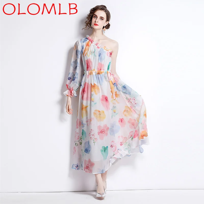 Платье OLOMLB, новинка 2022, шифоновая пляжная юбка с косыми плечами, праздничная супер сказочная длинная юбка, женское повседневное летнее плат...
Платье OLOMLB, новинка 2022, шифоновая пляжная юбка с косыми плечами, праздничная супер сказочная длинная юбка, женское повседневное летнее плат...