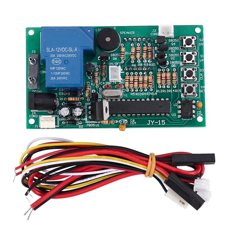 Jy-15A Timer Board Timer Controller Power Supply For Coin Opearted Water Pump Washing Machines Massage Chairs Chargers
Jy-15A Timer Board Timer Controller Power Supply For Coin Opearted Water Pump Washing Machines Massage Chairs Chargers