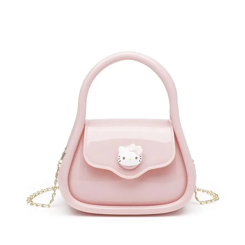 New Hello Kitty Sanrio Anime Handbag Cute Compact Jelly Bag Delicate Chain Bag Cartoon Tote Shoulder Crossbody Bag Girls Gift
New Hello Kitty Sanrio Anime Handbag Cute Compact Jelly Bag Delicate Chain Bag Cartoon Tote Shoulder Crossbody Bag Girls Gift