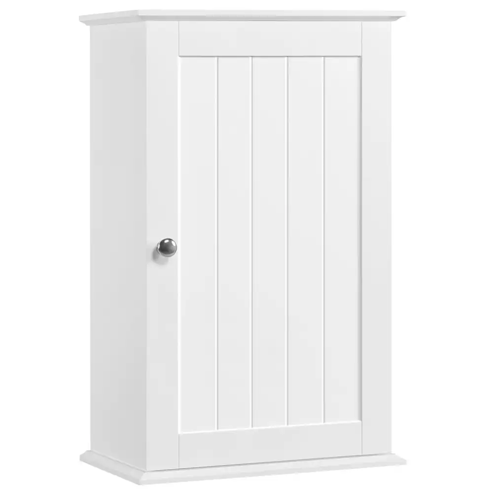 3-Tier Bathroom Wall Cabinet with Adjustable Shleves, White Louvered Doors Help Prevent Items From Falling and Dust
3-Tier Bathroom Wall Cabinet with Adjustable Shleves, White Louvered Doors Help Prevent Items From Falling and Dust