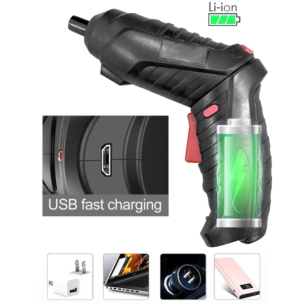 USB Electric Screwdriver With Battery Household Electric Screwdriver Drill for Door Assembly Power Tools Drill Screwdriver
USB Electric Screwdriver With Battery Household Electric Screwdriver Drill for Door Assembly Power Tools Drill Screwdriver