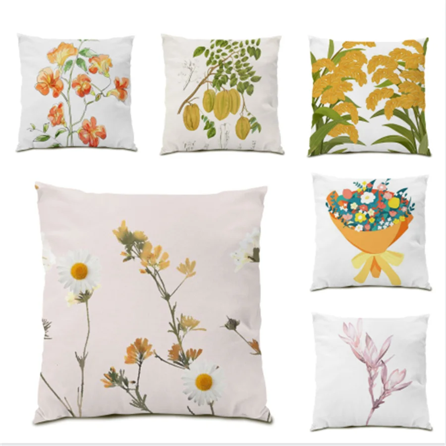 Decorative Cushion Cover Luxury Polyester Linen Simple Home 45x45 Cushions Covers Flower Velvet Fabric Pillowcase Pillow E0243
Decorative Cushion Cover Luxury Polyester Linen Simple Home 45x45 Cushions Covers Flower Velvet Fabric Pillowcase Pillow E0243