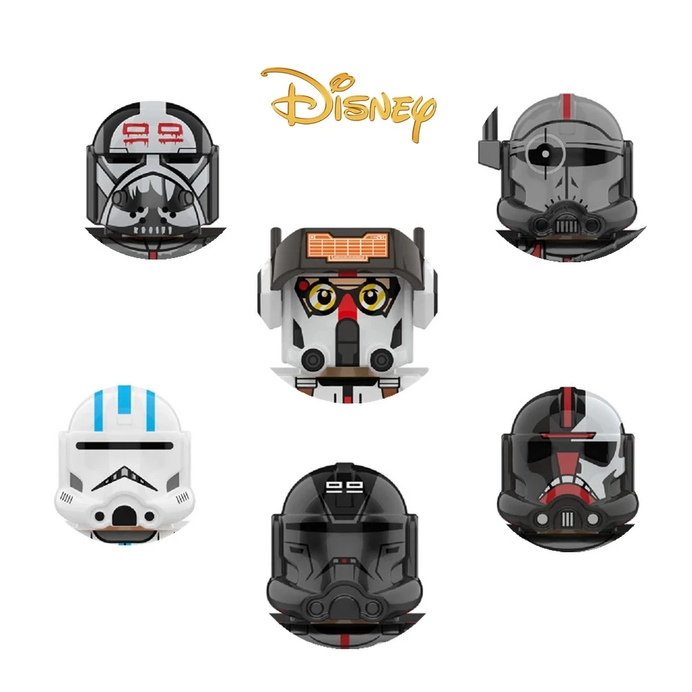 Disney The Bad Batch Stars Clone Troopers Space Wars Figures Hunter Crosshair Tech Wrecker Echo Building Blocks Bricks Toys Kid
Disney The Bad Batch Stars Clone Troopers Space Wars Figures Hunter Crosshair Tech Wrecker Echo Building Blocks Bricks Toys Kid