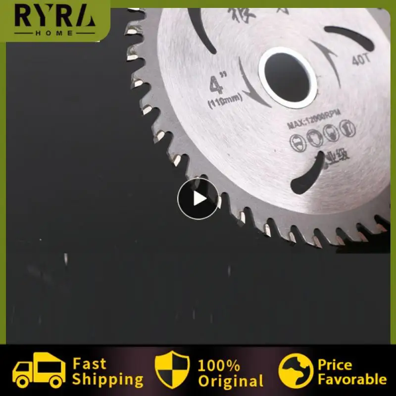 Пила циркулярная твердосплавная с 30 зубьями и 40 зубьями, 4 дюйма 
Пила циркулярная твердосплавная с 30 зубьями и 40 зубьями, 4 дюйма