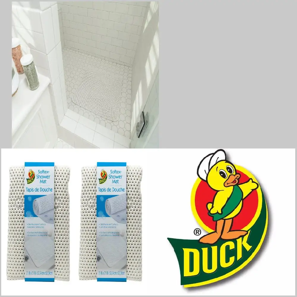 Washable, Soft Plushy Softex 21 x 21 Inches White Color Shower Mats (2-Pack): Pamper Your Feet with Comfort & Luxury!
Washable, Soft Plushy Softex 21 x 21 Inches White Color Shower Mats (2-Pack): Pamper Your Feet with Comfort & Luxury!