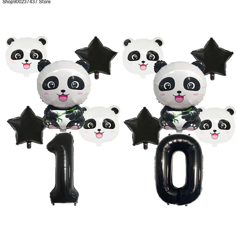 Cartoon Panda Foil Balloons Set Kids Birthday Party Decoration Animal Panda 32 Inch Black Number Balloon Jungle Party Kids toys
Cartoon Panda Foil Balloons Set Kids Birthday Party Decoration Animal Panda 32 Inch Black Number Balloon Jungle Party Kids toys