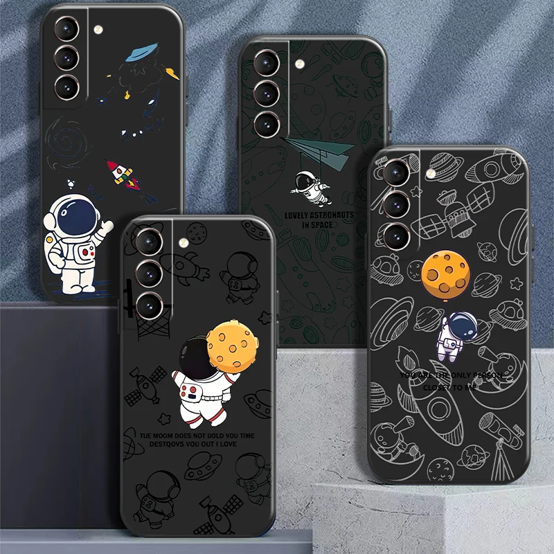 Cartoon Cute Astronaut Phone Case For Samsung Galaxy S22 S21 S20 Plus Ultra FE 5G S9 S10 Lite S10E Plus 5G TPU Soft Coque
Cartoon Cute Astronaut Phone Case For Samsung Galaxy S22 S21 S20 Plus Ultra FE 5G S9 S10 Lite S10E Plus 5G TPU Soft Coque