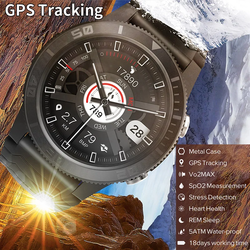 GAINBANG GPS HD Screen Smartwatch Men Heart Rate Stress Monitor Bracelet Compass Outdoor Sports IP68 Waterproof Smart Watch
GAINBANG GPS HD Screen Smartwatch Men Heart Rate Stress Monitor Bracelet Compass Outdoor Sports IP68 Waterproof Smart Watch
