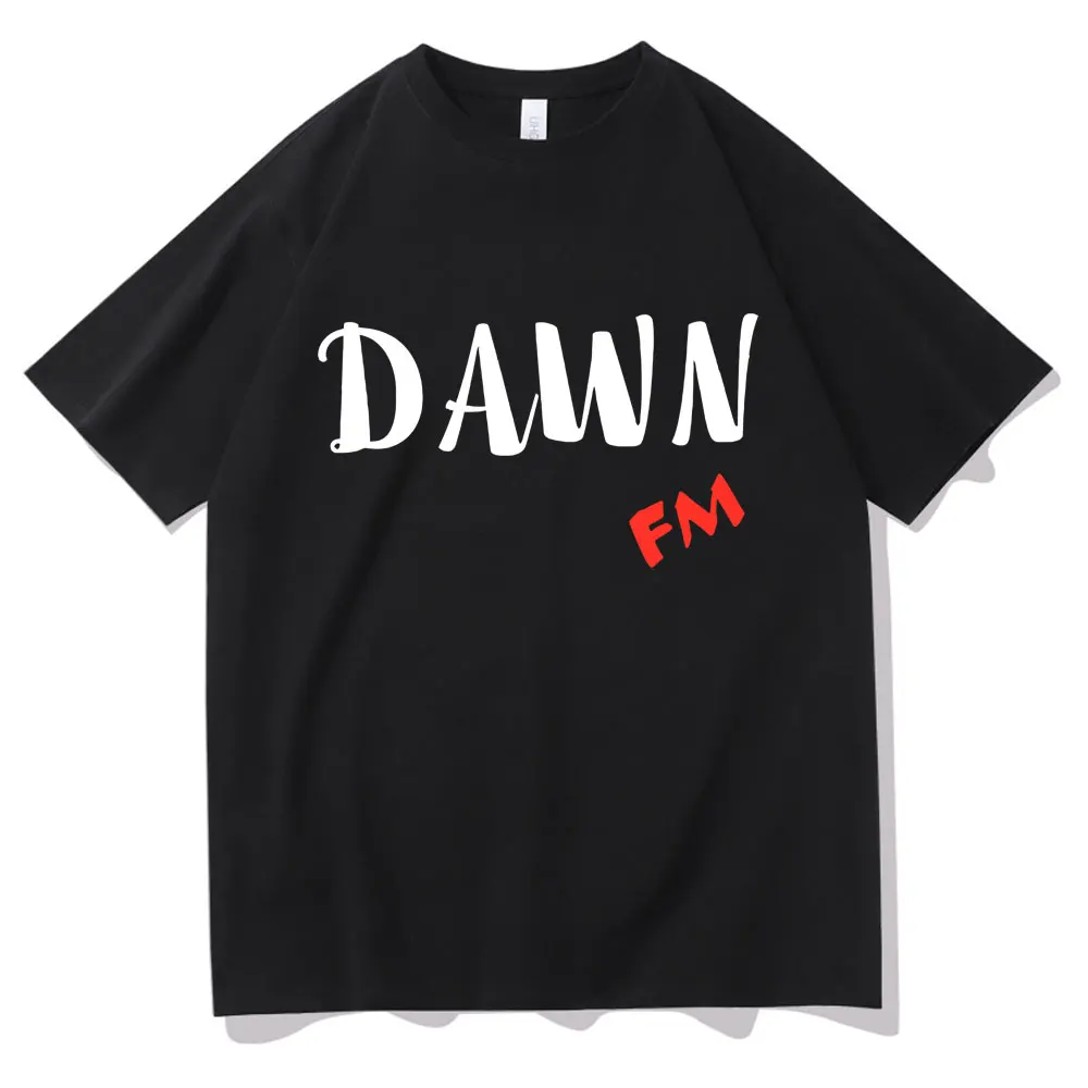 Dawn FM The Weeknd T-shirts Short Sleeve Regular Man Pure Cotton Black Tees Unisex Casual Loose Tshirt Men's Hip Hop Y2k T Shirt
Dawn FM The Weeknd T-shirts Short Sleeve Regular Man Pure Cotton Black Tees Unisex Casual Loose Tshirt Men's Hip Hop Y2k T Shirt