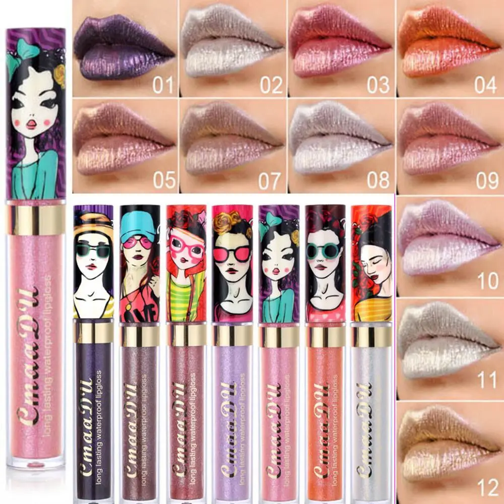 Gold Flash Long Lasting Diamond Glitter Waterproof Lip Tint Lip Gloss Shimmer Liquid Lipstick
Gold Flash Long Lasting Diamond Glitter Waterproof Lip Tint Lip Gloss Shimmer Liquid Lipstick