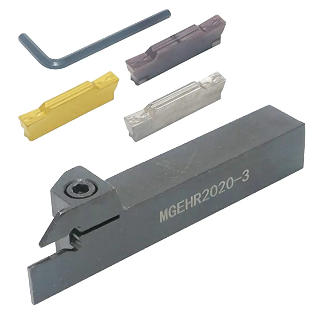 MGEHR2020-3 Lathe Tool Holder Carbide Inserts Cutter Cutting Tool Right Hand 3PCS MGMN300 3mm Wide Alloy Steel 40CR
MGEHR2020-3 Lathe Tool Holder Carbide Inserts Cutter Cutting Tool Right Hand 3PCS MGMN300 3mm Wide Alloy Steel 40CR