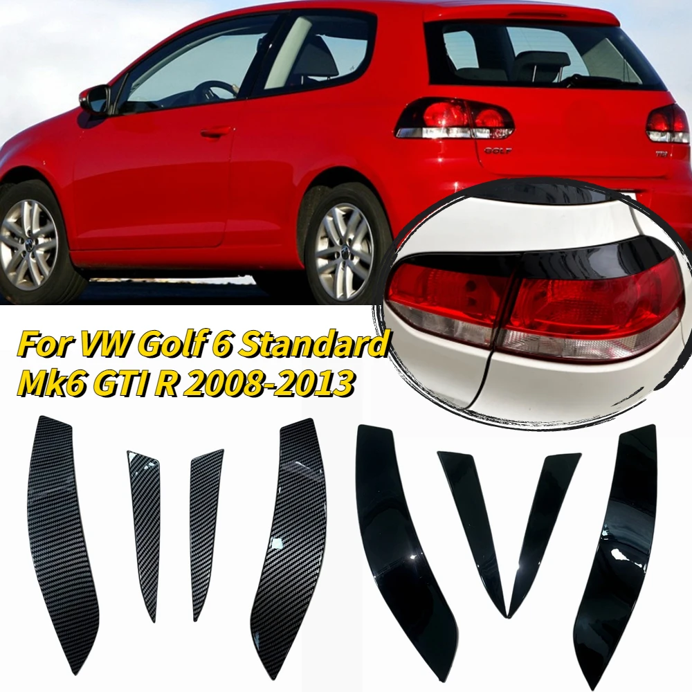 For VW Golf 6 Standard Mk6 GTI R Rear Headlight Eyelids Eyebrows 2008 2009 2010 2011 2012 2013 Tail Lights Cover Lamp Sticker
For VW Golf 6 Standard Mk6 GTI R Rear Headlight Eyelids Eyebrows 2008 2009 2010 2011 2012 2013 Tail Lights Cover Lamp Sticker
