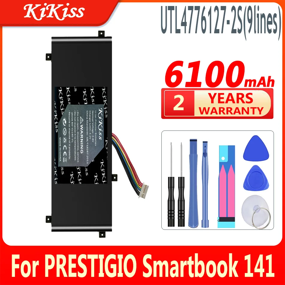 6100mAh KiKiss Powerful Battery UTL4776127-2S (9lines) For PRESTIGIO Smartbook 141 C2 Laptop
6100mAh KiKiss Powerful Battery UTL4776127-2S (9lines) For PRESTIGIO Smartbook 141 C2 Laptop