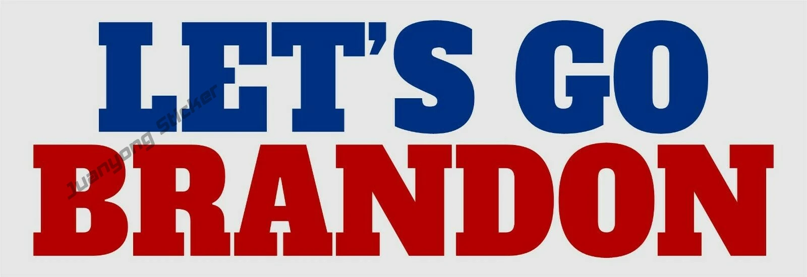 Let's Go Brandon Sticker - Car Truck Bumper Vinyl Decal FJB Fck Joe Biden FU46
Let's Go Brandon Sticker - Car Truck Bumper Vinyl Decal FJB Fck Joe Biden FU46